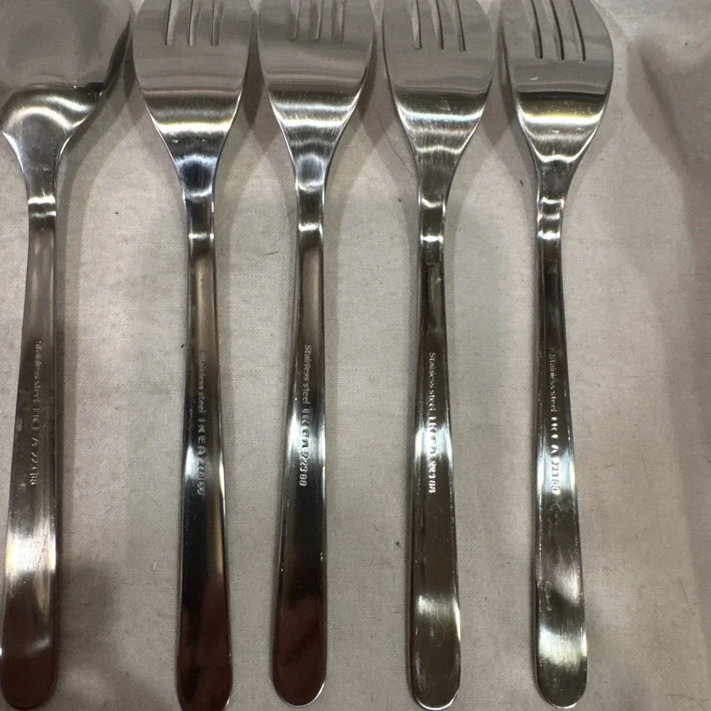 Ikea FORNUFT Stainless Steel Flatware 223 88 Modern Design 20 Pc 4 Place Setting